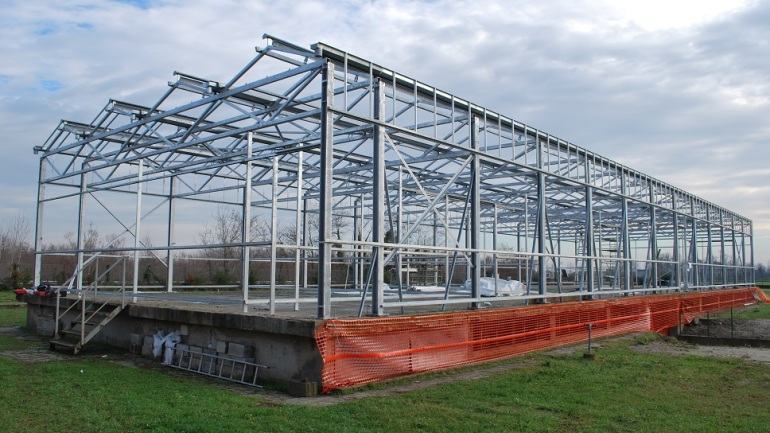 Realizzazione serra Casale Monferrato