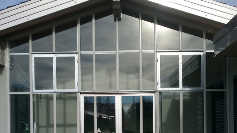 Ampliamento tramite chiusura veranda